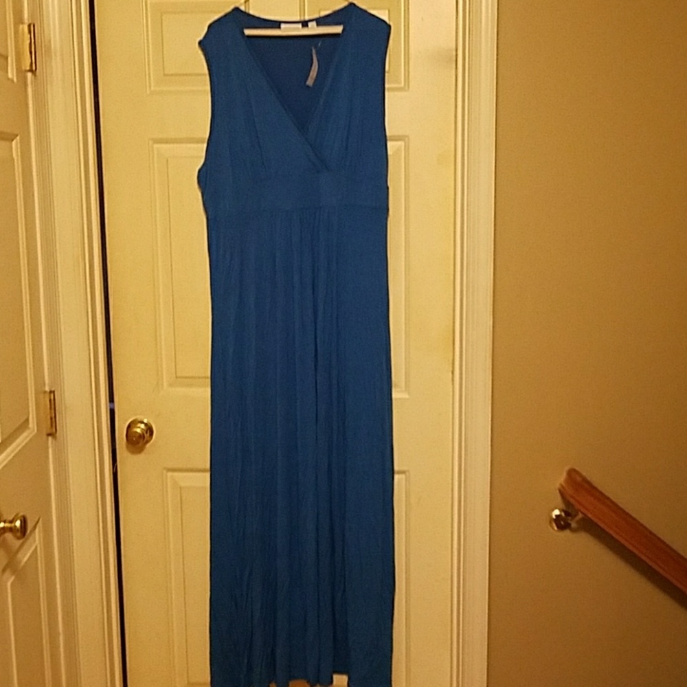 Women's Wrap Front Maxi Dress